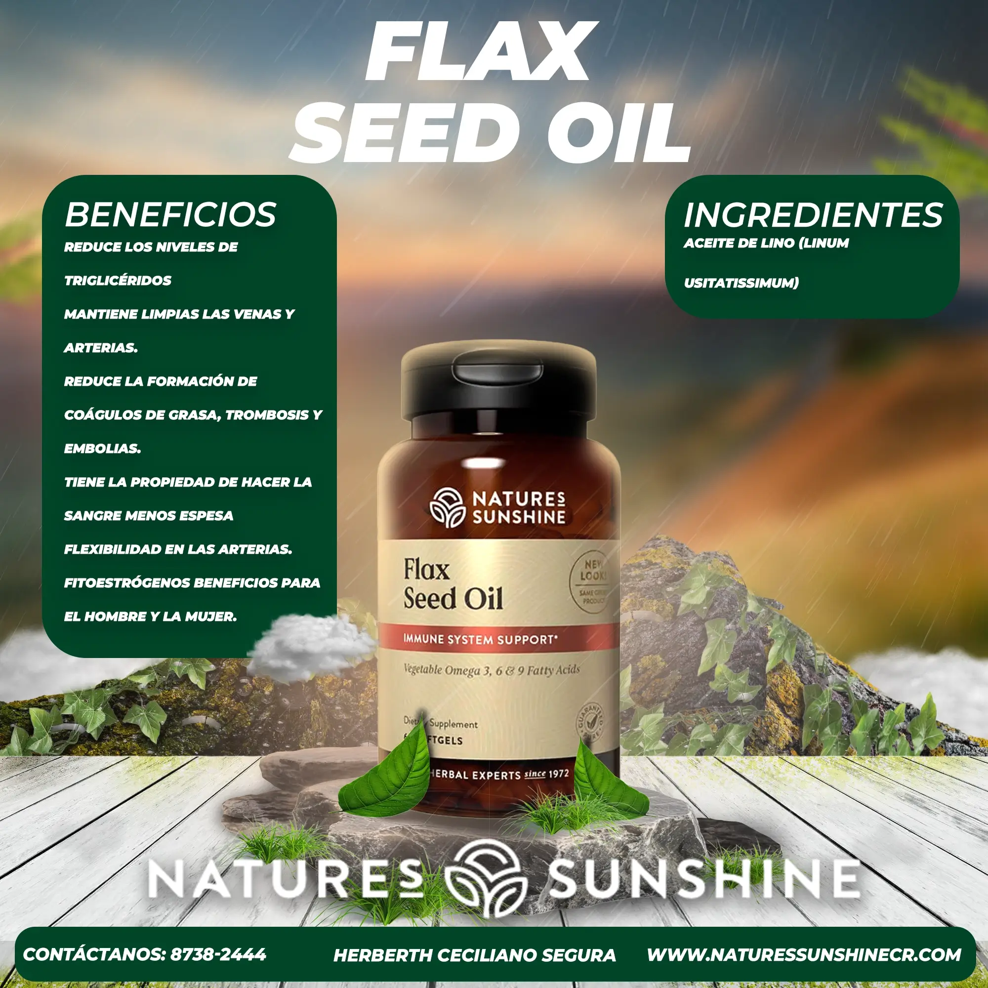 Flax Speed Oil