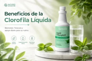 Beneficios de la clorofila líquida