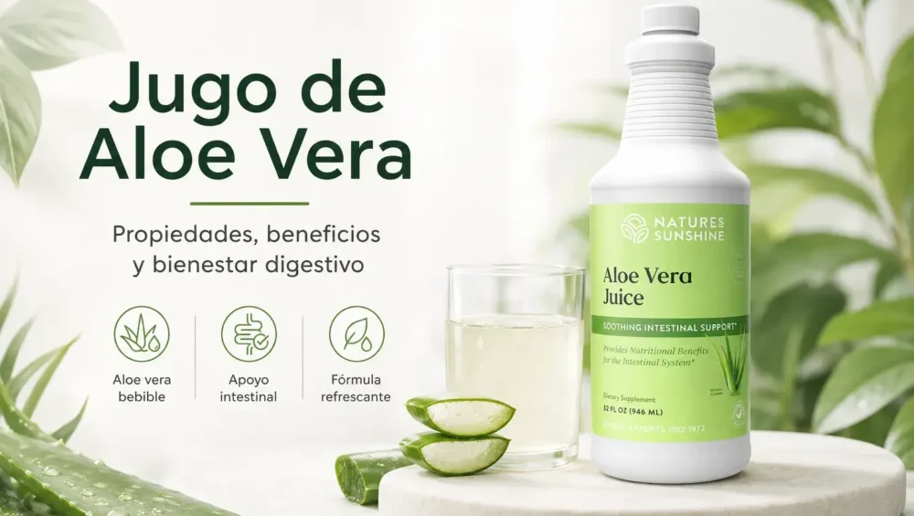 Jugo de aloe vera para qué sirve y cuáles son sus propiedades